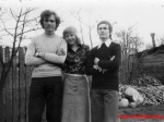 1977 r. Bracia Szymaniuk Jerzy i Mirosław oraz Wappa Irena