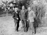 Od lewej: Jan Szymaniuk, ? Wasilczyk i Konstanty Olichwier